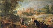 Peter Paul Rubens Castle Park Spain oil painting artist